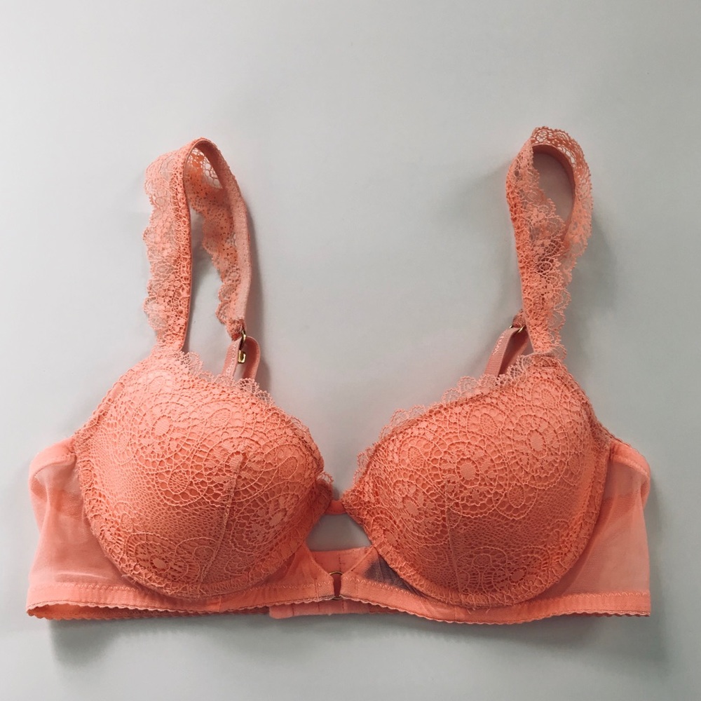 Sam Edelman Lace Padded Underwire Bra Size 34B